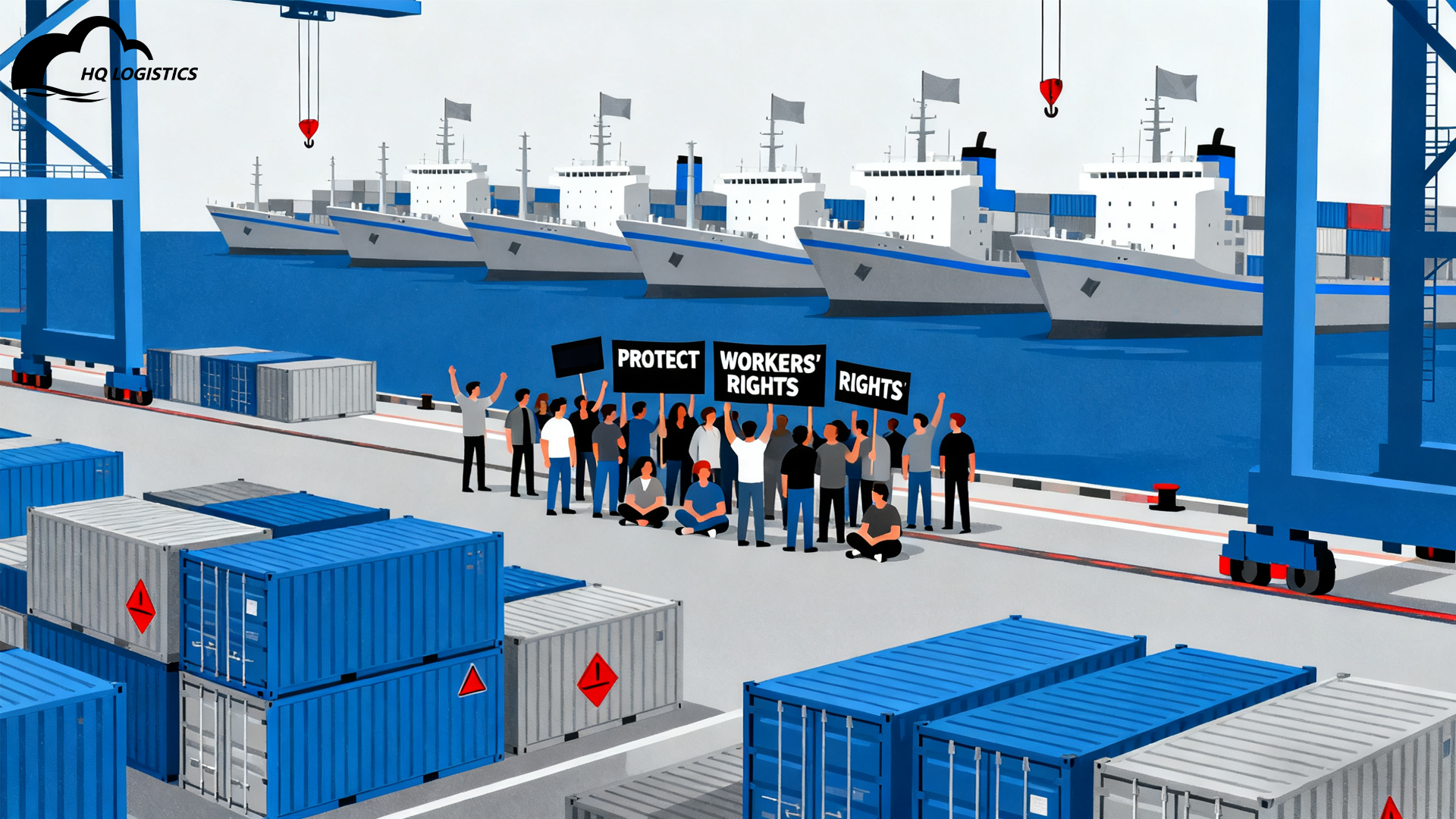 The Impact of European Port Strikes on Shipping and Supply Chains